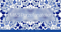 Desktop Screenshot of ms-porzellanatelier.de